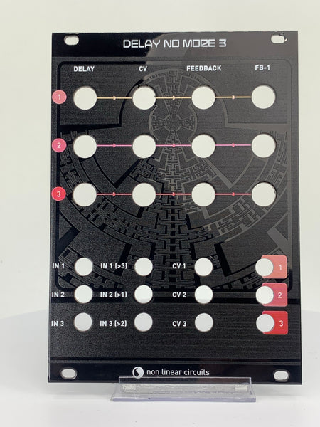 Nonlinearcircuits Delay No More 3 モジュラー-