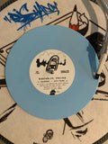 Small Crimes 001 - Bassbin Twins - Godamm / Afrika Baby Blue vinyl 7" LTD