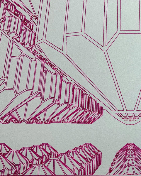 Ltd edition plot Genuary 25: Perspective – magpie modular