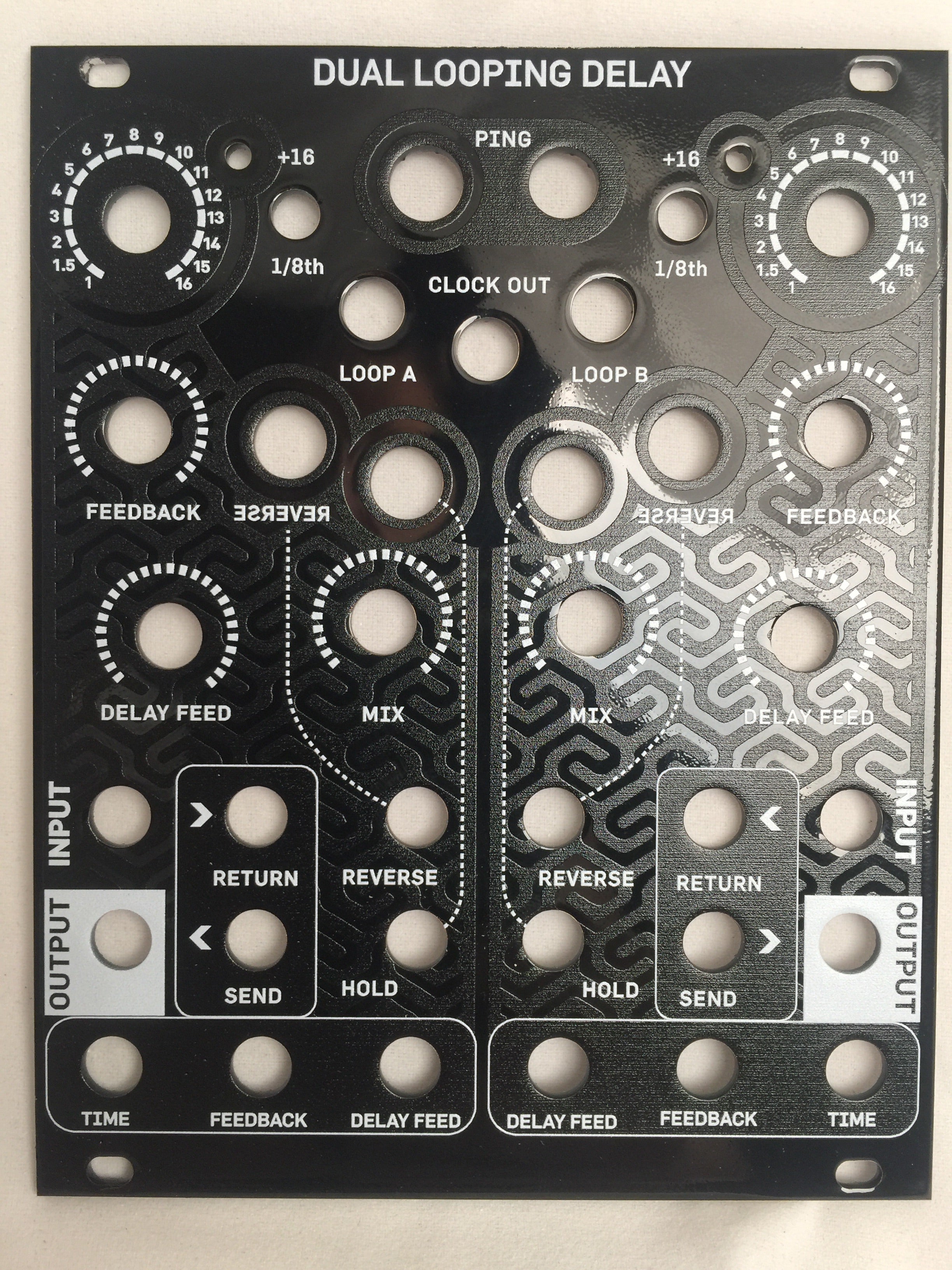DTM・DAW 4ms DUAL LOOPING DELAY DLD VCV Library - 4ms Dual Looping Delay