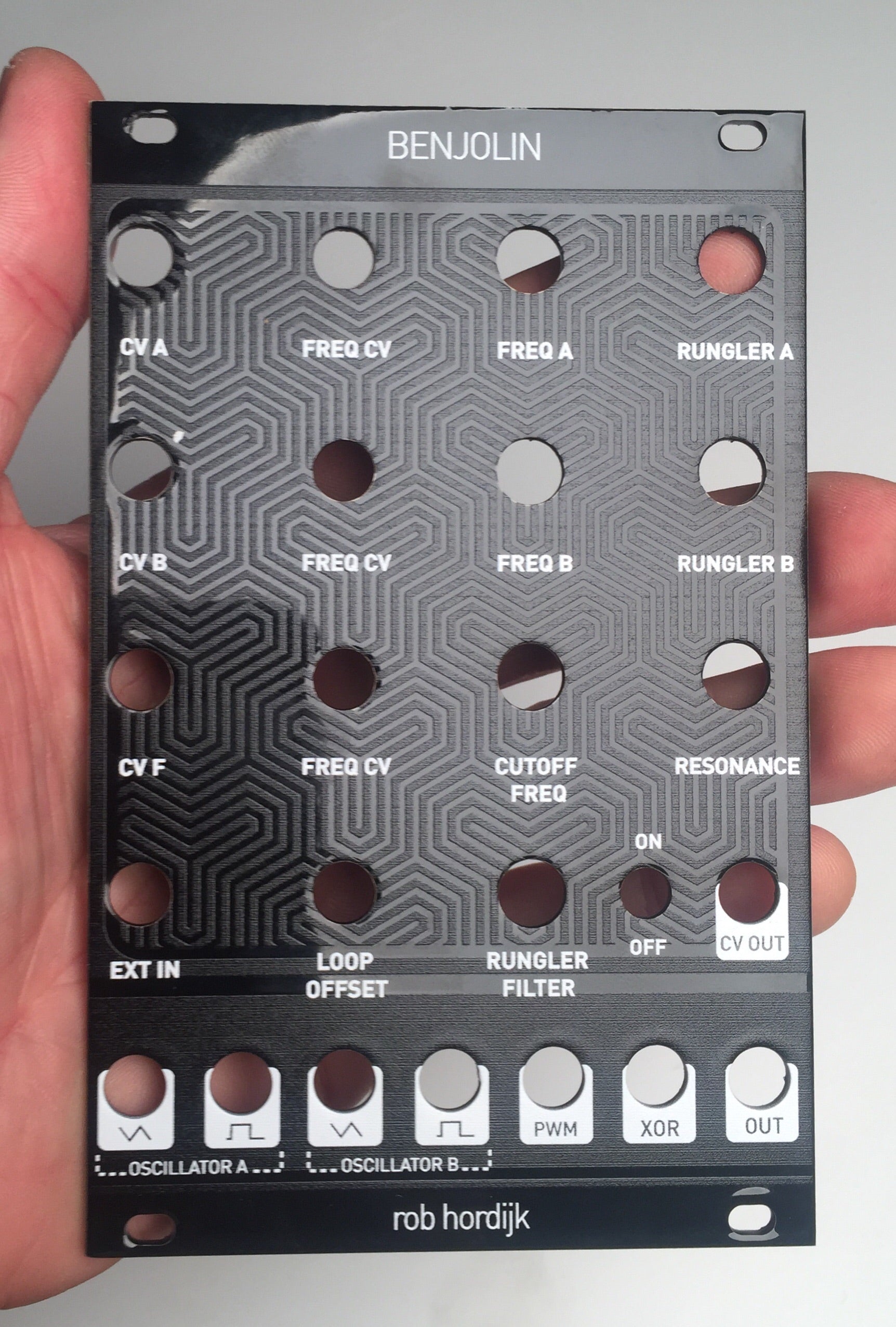 Benjolin - DIY Panel – magpie modular